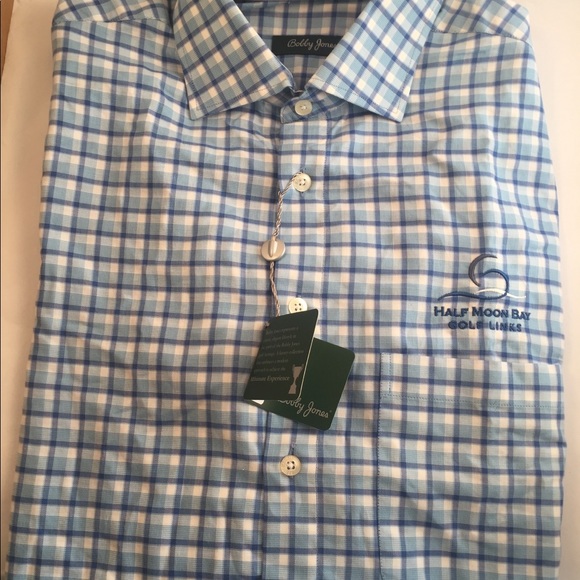 Bobby Jones cotton button up shirt. - Picture 3 of 8